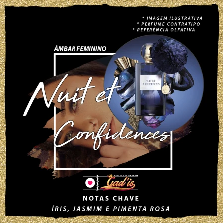 Perfume Similar Gad'is 1047 Inspirado em Nuit et Confidences Contratipo